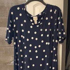 Chicos polka dotted dress